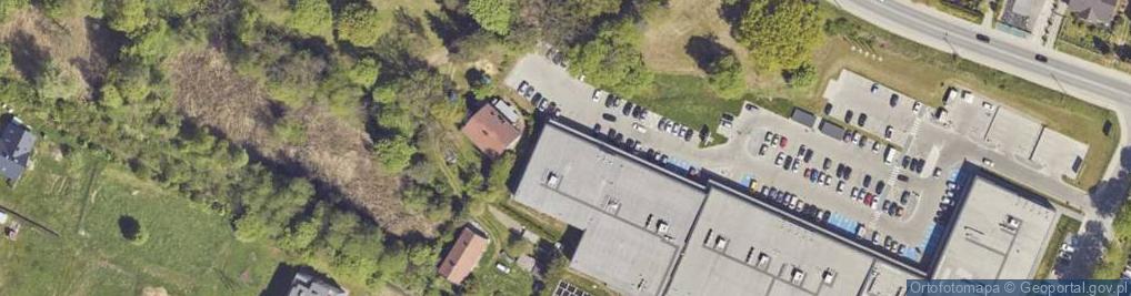 Zdjęcie satelitarne ORLEN Paczka Punkty