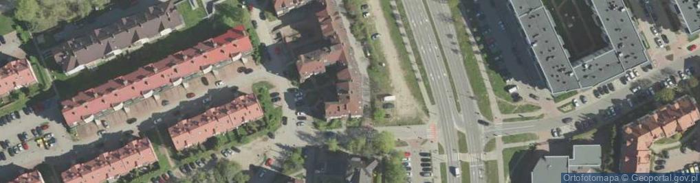 Zdjęcie satelitarne ORLEN Paczka Punkty