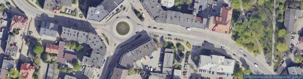 Zdjęcie satelitarne ORLEN Paczka Punkty