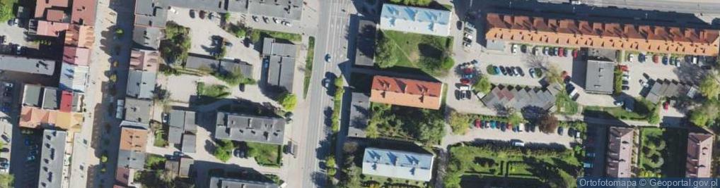 Zdjęcie satelitarne ORLEN Paczka Punkty