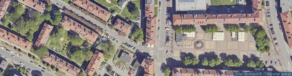 Zdjęcie satelitarne ORLEN Paczka Punkty