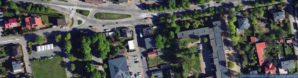 Zdjęcie satelitarne ORLEN Paczka Punkty
