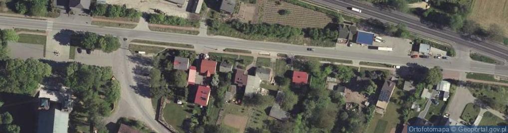 Zdjęcie satelitarne ORLEN Paczka Punkty