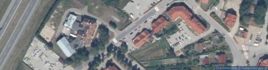 Zdjęcie satelitarne ORLEN Paczka Punkty