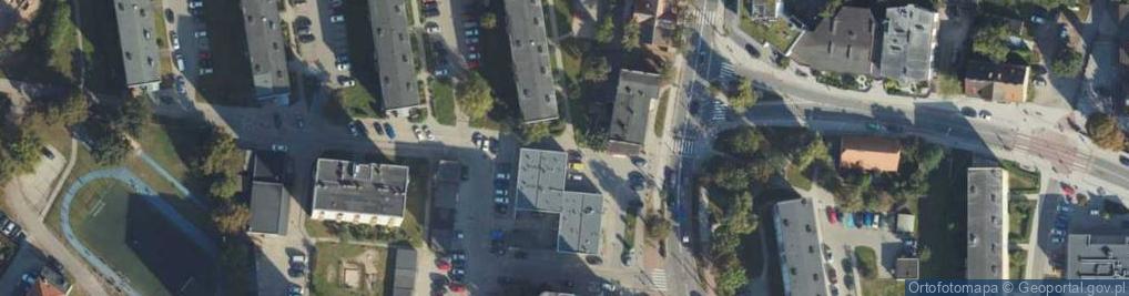 Zdjęcie satelitarne ORLEN Paczka Punkty