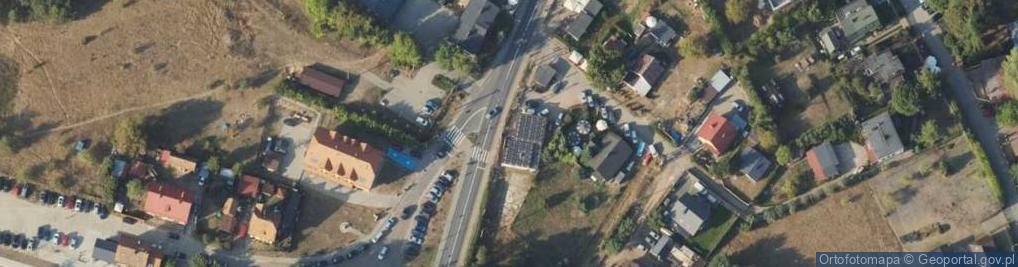 Zdjęcie satelitarne ORLEN Paczka Punkty