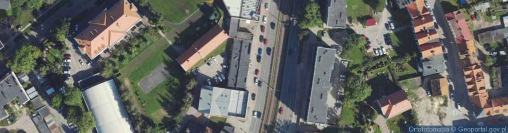 Zdjęcie satelitarne ORLEN Paczka Punkty