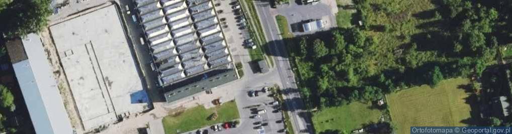 Zdjęcie satelitarne ORLEN Paczka