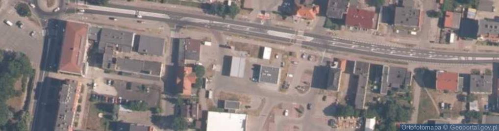 Zdjęcie satelitarne ORLEN - Stacja paliw