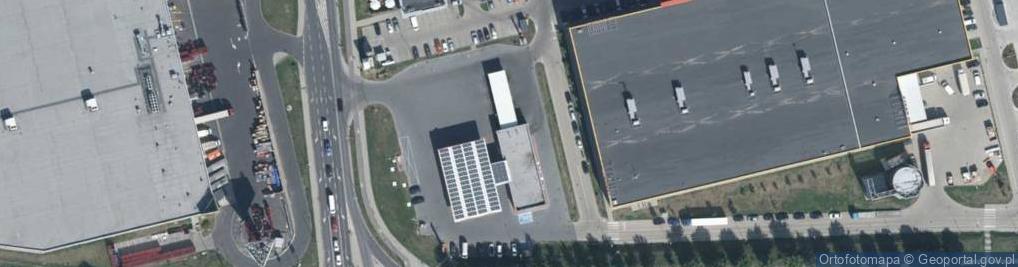 Zdjęcie satelitarne ORLEN - Stacja paliw