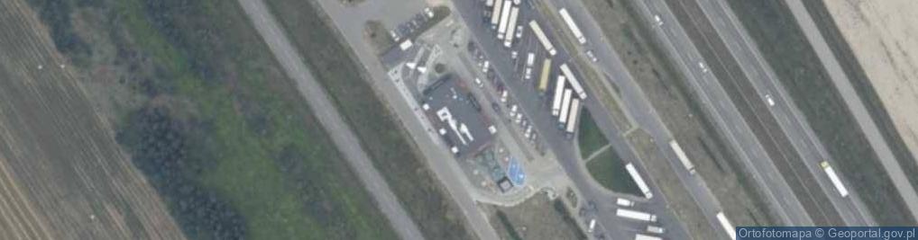 Zdjęcie satelitarne ORLEN - Stacja paliw