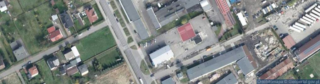 Zdjęcie satelitarne ORLEN - Stacja paliw