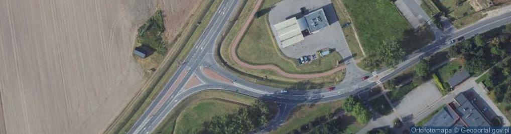 Zdjęcie satelitarne ORLEN - Stacja paliw