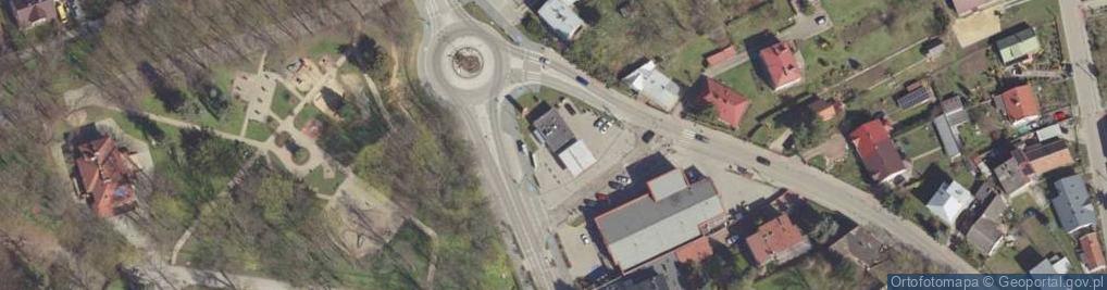 Zdjęcie satelitarne ORLEN - Stacja paliw