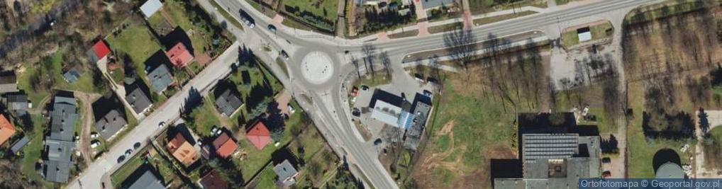 Zdjęcie satelitarne ORLEN - Stacja paliw