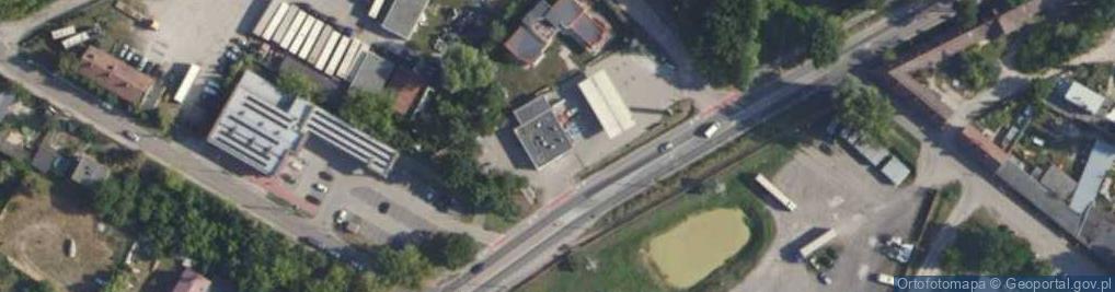 Zdjęcie satelitarne ORLEN - Stacja paliw