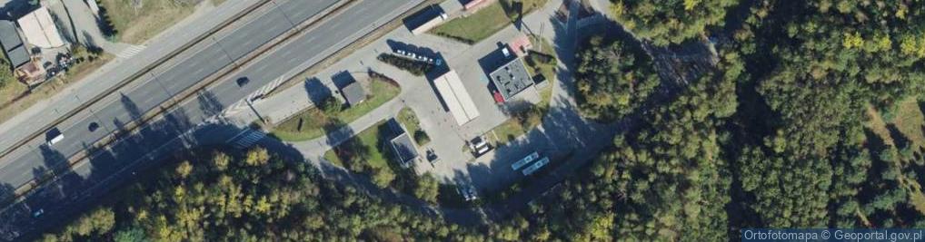 Zdjęcie satelitarne ORLEN - Stacja paliw