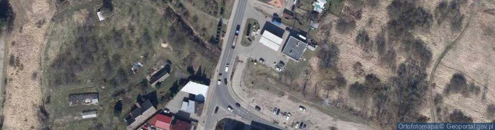 Zdjęcie satelitarne ORLEN - Stacja paliw