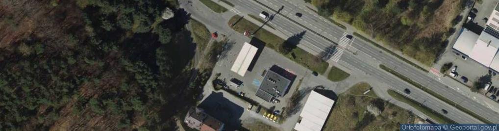 Zdjęcie satelitarne ORLEN - Stacja paliw
