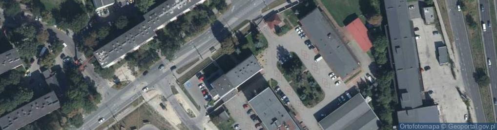 Zdjęcie satelitarne "FIRST CLASS" Ośrodek Szkolenia Kierowców