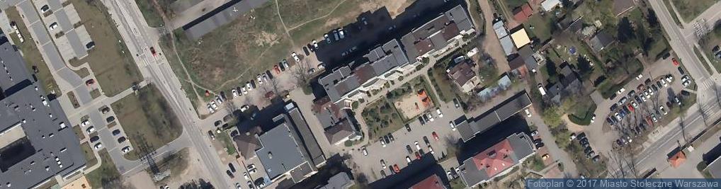 Zdjęcie satelitarne Jazdy doszkalające Warszawa - Havranek