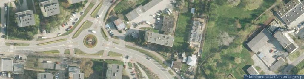 Zdjęcie satelitarne LOK Ośrodek Szkolenia Zawodowego Kierowców