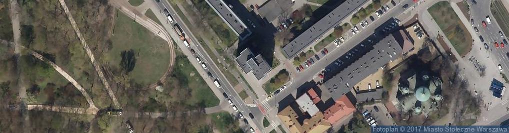 Zdjęcie satelitarne OSK Moto-Expert Nauka jazdy Warszawa kat. A, kat. B, Praga Półno