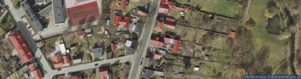 Zdjęcie satelitarne Ośrodek Szkolenia Kierowców