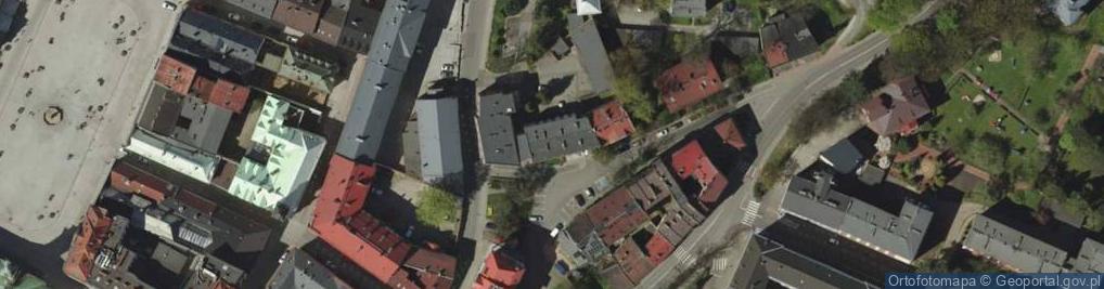 Zdjęcie satelitarne Rafał Szczyrba Nauka Jazdy Cieszyn