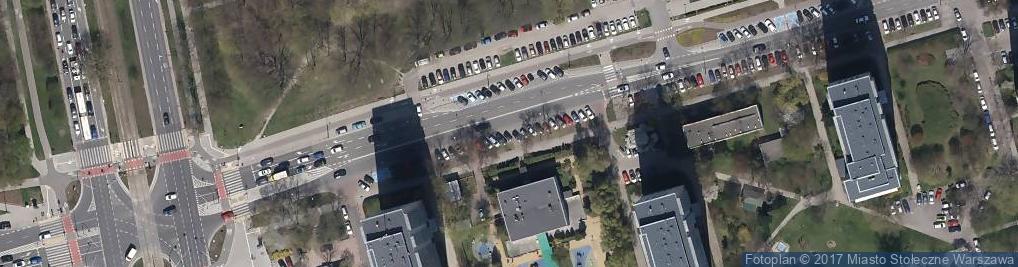 Zdjęcie satelitarne Szkoła Jazdy GAZeLka-Warszawa Mokotów*Ochota*Śródmieście