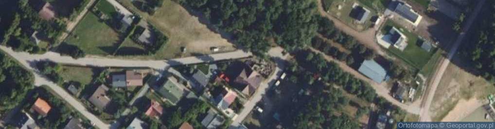 Zdjęcie satelitarne Bogdanka - Ośrodek Wypoczynkowo-Szkoleniowy
