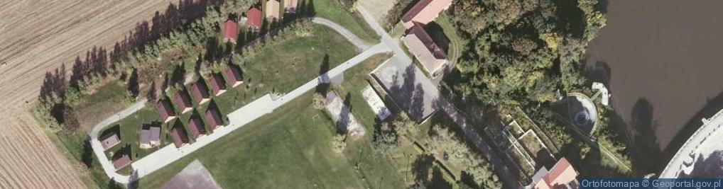 Zdjęcie satelitarne Czocha