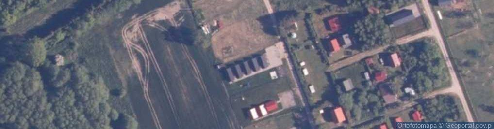 Zdjęcie satelitarne Domki Letniskowe Bursztyn