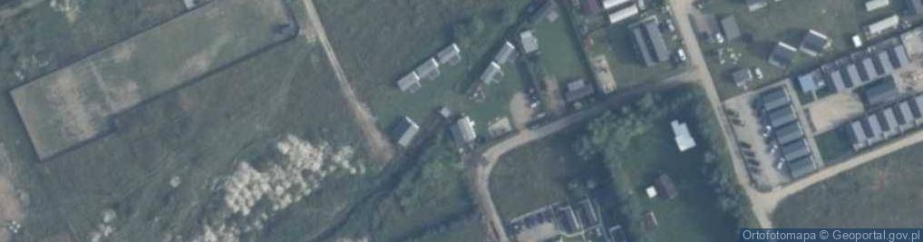 Zdjęcie satelitarne Domki Letniskowe Gama