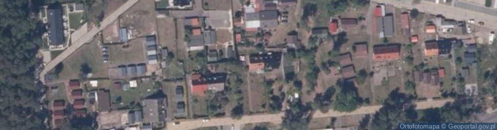 Zdjęcie satelitarne Domki Letniskowe i Pokoje Nad Dziwną