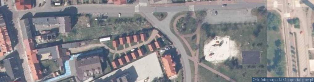 Zdjęcie satelitarne Domki letniskowe Iza
