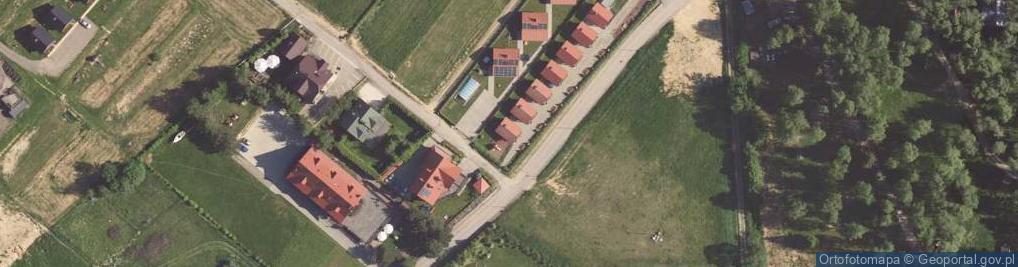 Zdjęcie satelitarne Domki Letniskowe Komfort