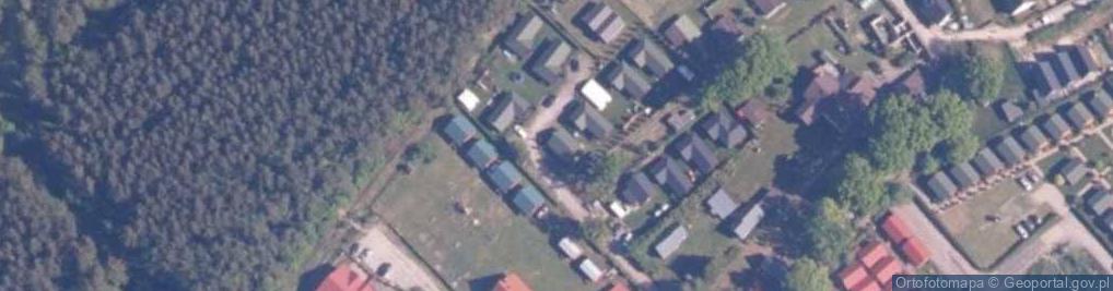 Zdjęcie satelitarne Domki Letniskowe Krzyś