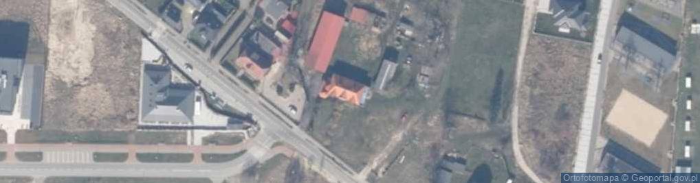 Zdjęcie satelitarne Domki Letniskowe Óżana