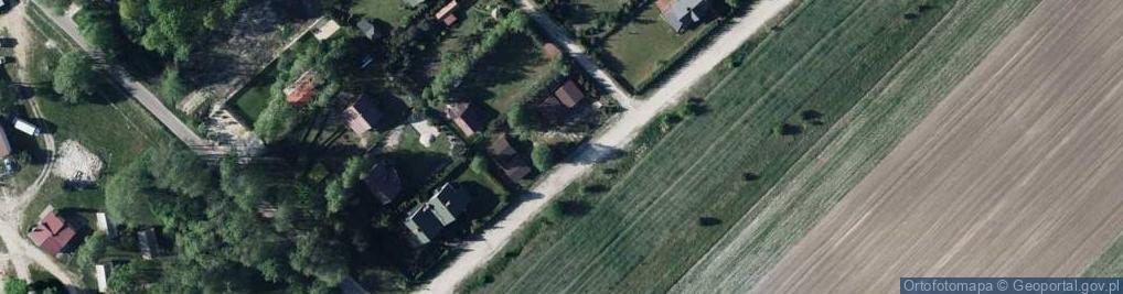 Zdjęcie satelitarne Domki Letniskowe POD BRZOZAMI