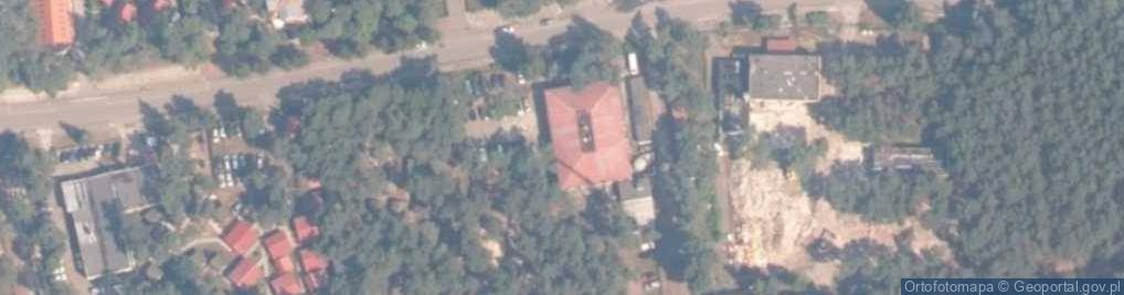 Zdjęcie satelitarne Domki Letniskowe Pod Sosnami