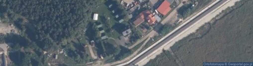 Zdjęcie satelitarne Domki Letniskowe Renata