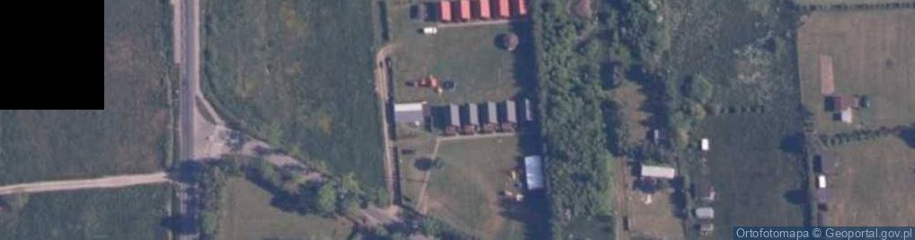 Zdjęcie satelitarne Domki Letniskowe U Cichego