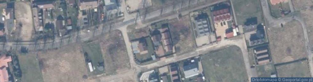 Zdjęcie satelitarne Domki Letniskowe U Migotki