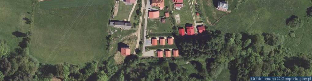 Zdjęcie satelitarne Domki Letniskowe Zielona Przystań