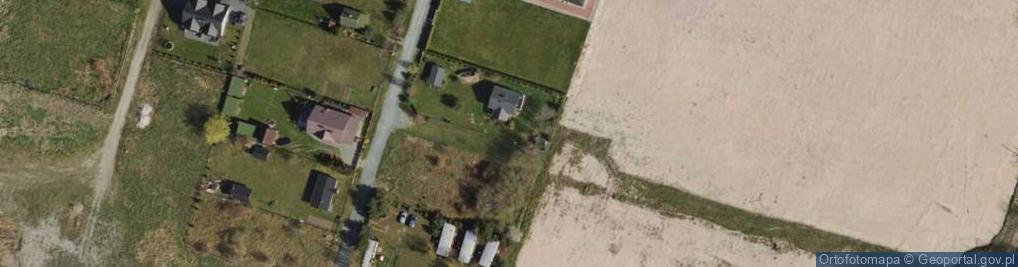 Zdjęcie satelitarne Domki na wyspie