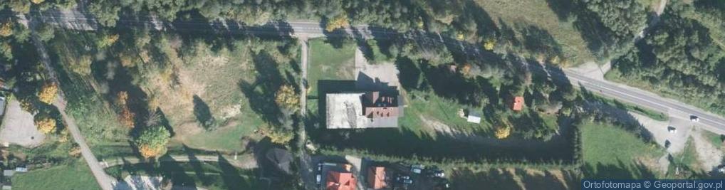 Zdjęcie satelitarne Domki "Pod Skocznią"