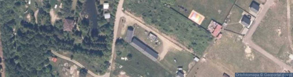 Zdjęcie satelitarne Domki u Ani