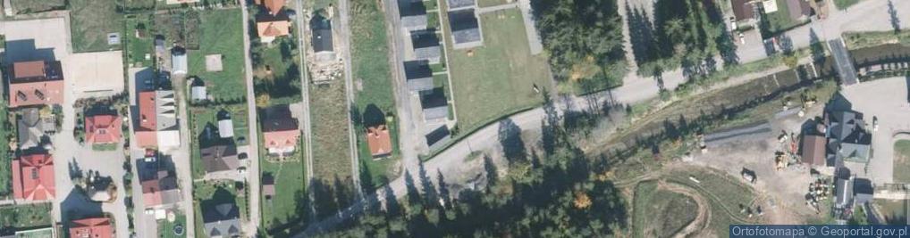 Zdjęcie satelitarne Domki w Istebnej