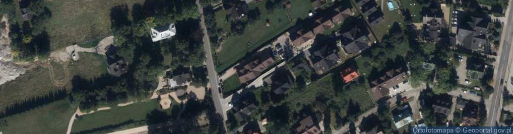 Zdjęcie satelitarne Domki Wisienka